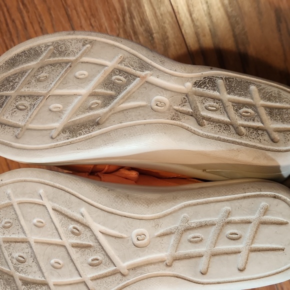 BZees LifeStride Smile Orange Wedge Slide Sandals - Picture 7 of 8